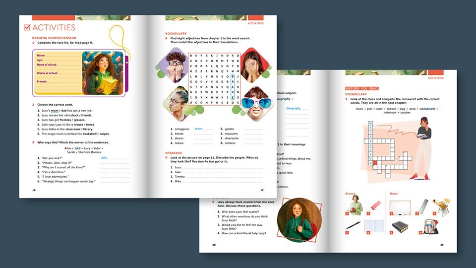 Collana narrative graduate SS1 Mondadori Education